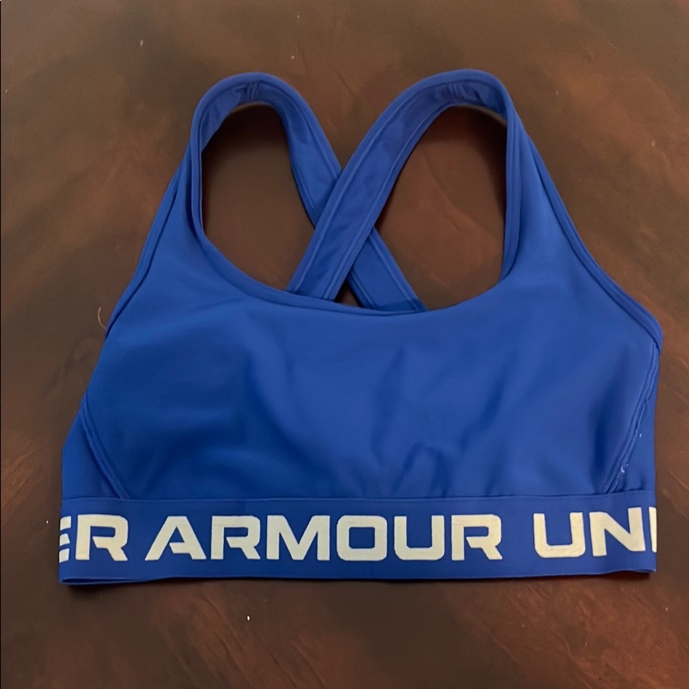Under Armour Women's Blue Sports Bra